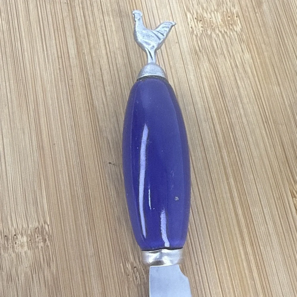 Boston Warehouse Rooster Spreader Stainless China